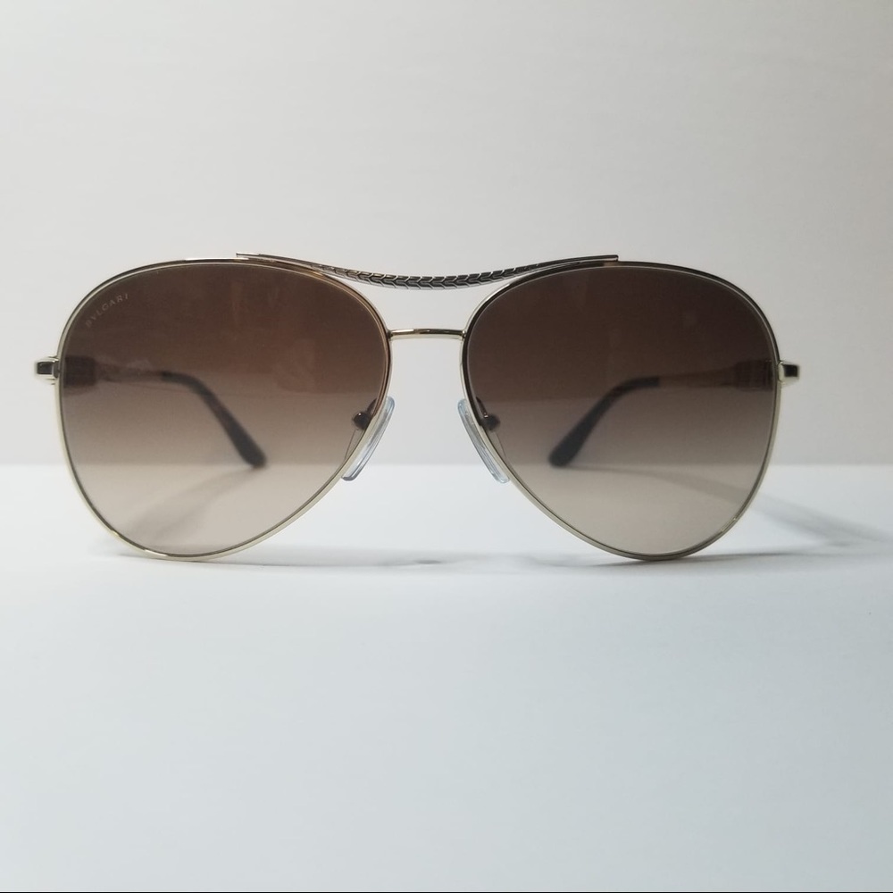 ❌SOLD‼️ Bvlgari Aviator Pilot Sunglasses
